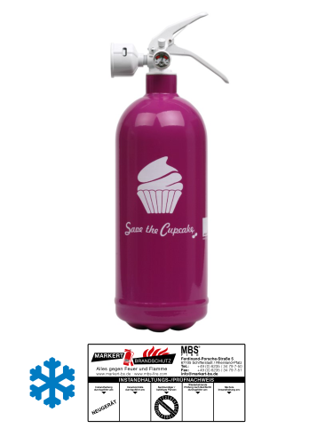 Jockel F2JM 5 Designfeuerlöscher wiederbefüllbar, 2L, EN3